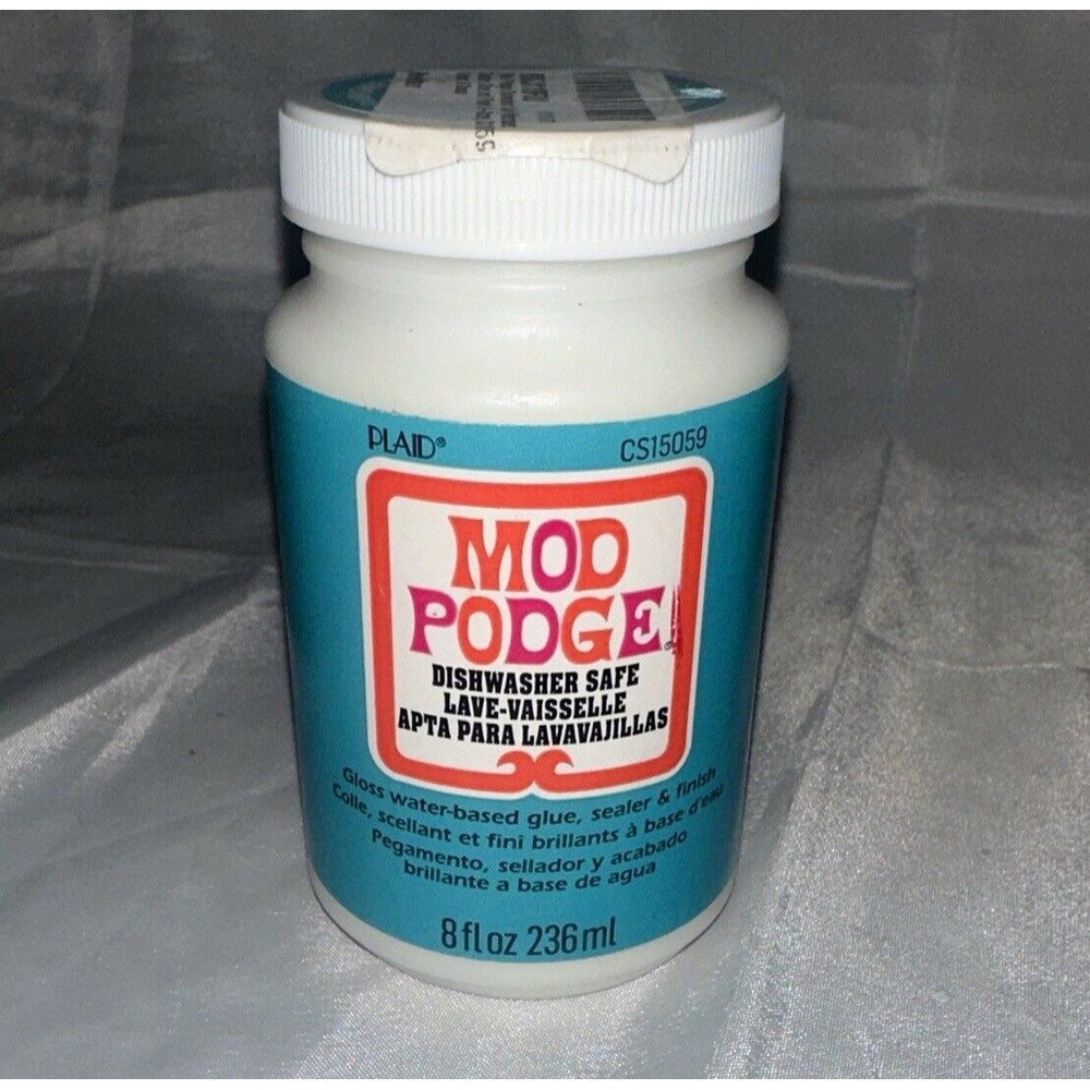 Mod Podge Dishwasher Safe Water-based Sealer, Glue and Finish (8-Ounce)